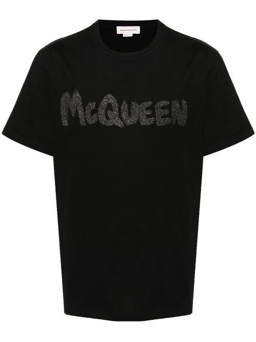 T-shirt with logo ALEXANDER MCQUEEN | 794673QTABT0570